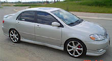 Packages for 2003 Toyota Corolla
