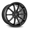 C24 Gloss Black with Milled Spoke Windows