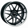 XXR Wheels - 526 Gloss Black Chrome Lip 