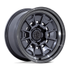 BR021 MONDO MATTE GUNMETAL W/ GLOSS GRAY LIP