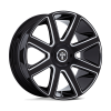 DC273 PULL GLOSS BLACK MILLED