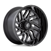 D807 HURRICANE GLOSS BLACK MILLED