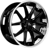 Circuit Black Chrome Lip