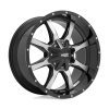 MO970 GLOSS BLACK MACHINED FACE