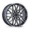 NC277 CALABRIA 5 GLOSS BLACK MACHINED