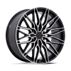 NC278 CALABRIA 6 GLOSS BLACK MACHINED