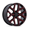 PR177 GLOSS BLACK RED MILLED