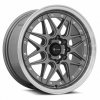 VR7 Gun Metal Machine Lip Chrome Rivet