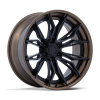 FC404 MUTINY MATTE BLACK W/ GLOSS BRONZE LIP