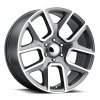 Ram 1500 Gun Metal Machined Face